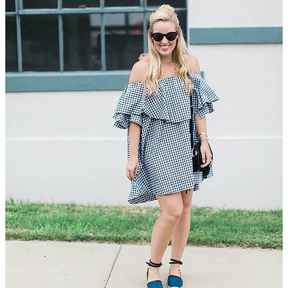 MLM Dresses | Mlm Label Maison Mini Off The Shoulder Dress ...